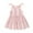 Pink, variant on Odeerbi Summer Tank Dress For Girls Toddler Kids Baby Seaside Beach Dress Sling Skirt Floral Skirt Pink