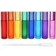 thumbnail image 1 of juego de botellas de rodillo de aceite esencial de 10 ml, portátiles y coloridas., 1 of 6