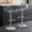silver, variant on Golden Acrylic Adjustable Swivel Bar Stools, Set of 2 Mid-Back Modern Clear Chairs for Kitchen & Dining Room