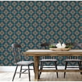 thumbnail image 5 of S4sassy Self Adhesive Wallpaper, Green Geometric Wallpaper, Bold Removable DIY Vinyl Tile Pattern Wall Covering, Peel and Stick Contact Paper for Entryway wall, Kitchen Backsplash-25"x240", 5 of 9