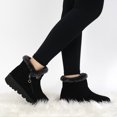 thumbnail image 6 of Ecetana Women Snow Boots Winter Shoes Faux Fur Lined Warm Comfortable Anti Slip Booties with Zippers, 6 of 6