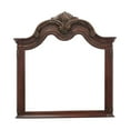 thumbnail image 7 of Formal Traditional Style Bedroom 4pc Cherry Finish Queen Poster Bed Dresser Nightstand Mirror Set, 7 of 7