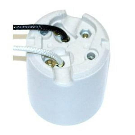 

General 00100 - Pulse Rated Mogul Screw (E39) Base Keyless Socket with Leads (PULSE RATED MOGUL SOCKET L8756)