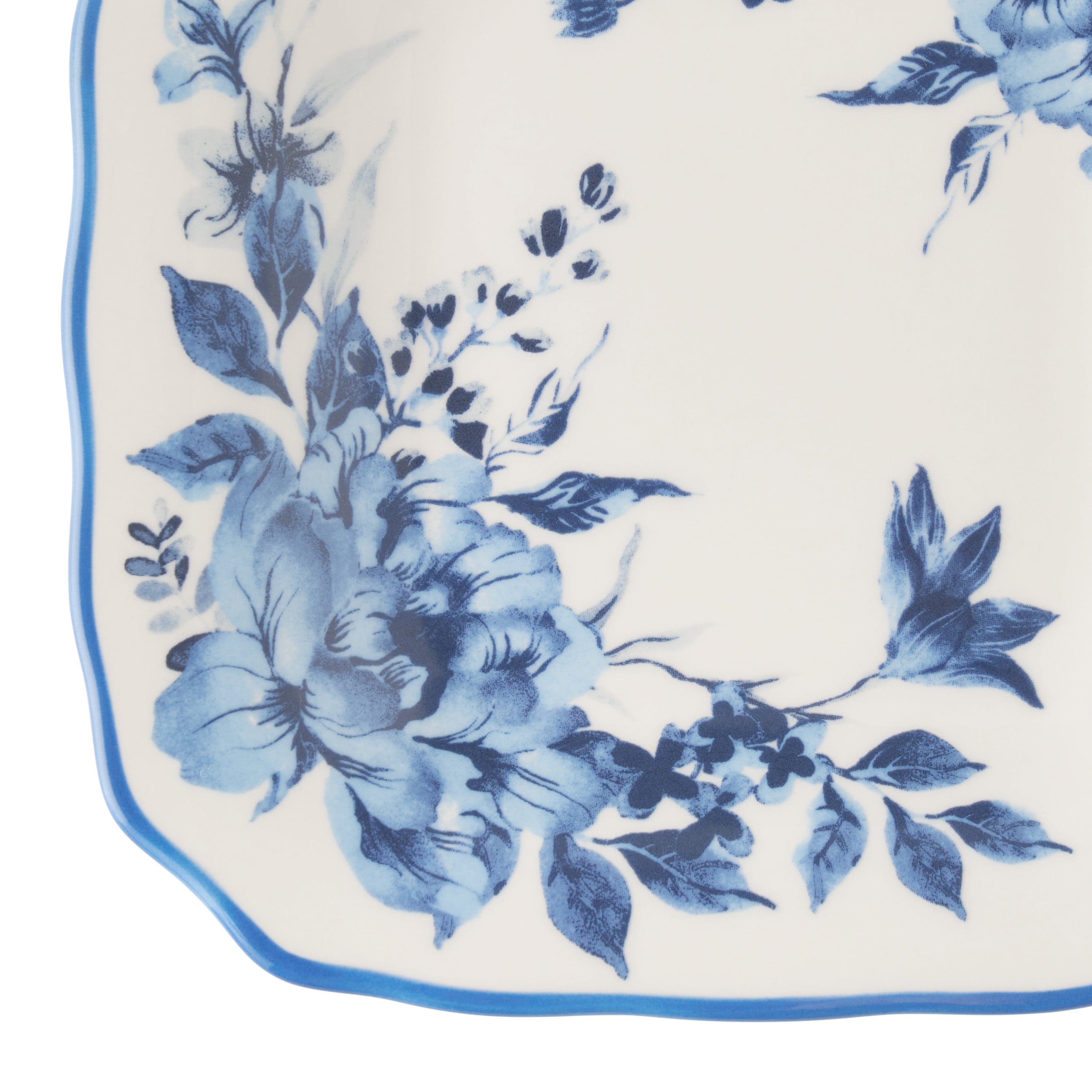 The Pioneer Woman Delilah Stoneware Appetizer Plates, Blue, Set of 6