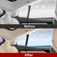 thumbnail image 2 of Tesla Model S Interior Rear Pillar Carbon Fiber Stickers, 2012-2020, 2 of 5