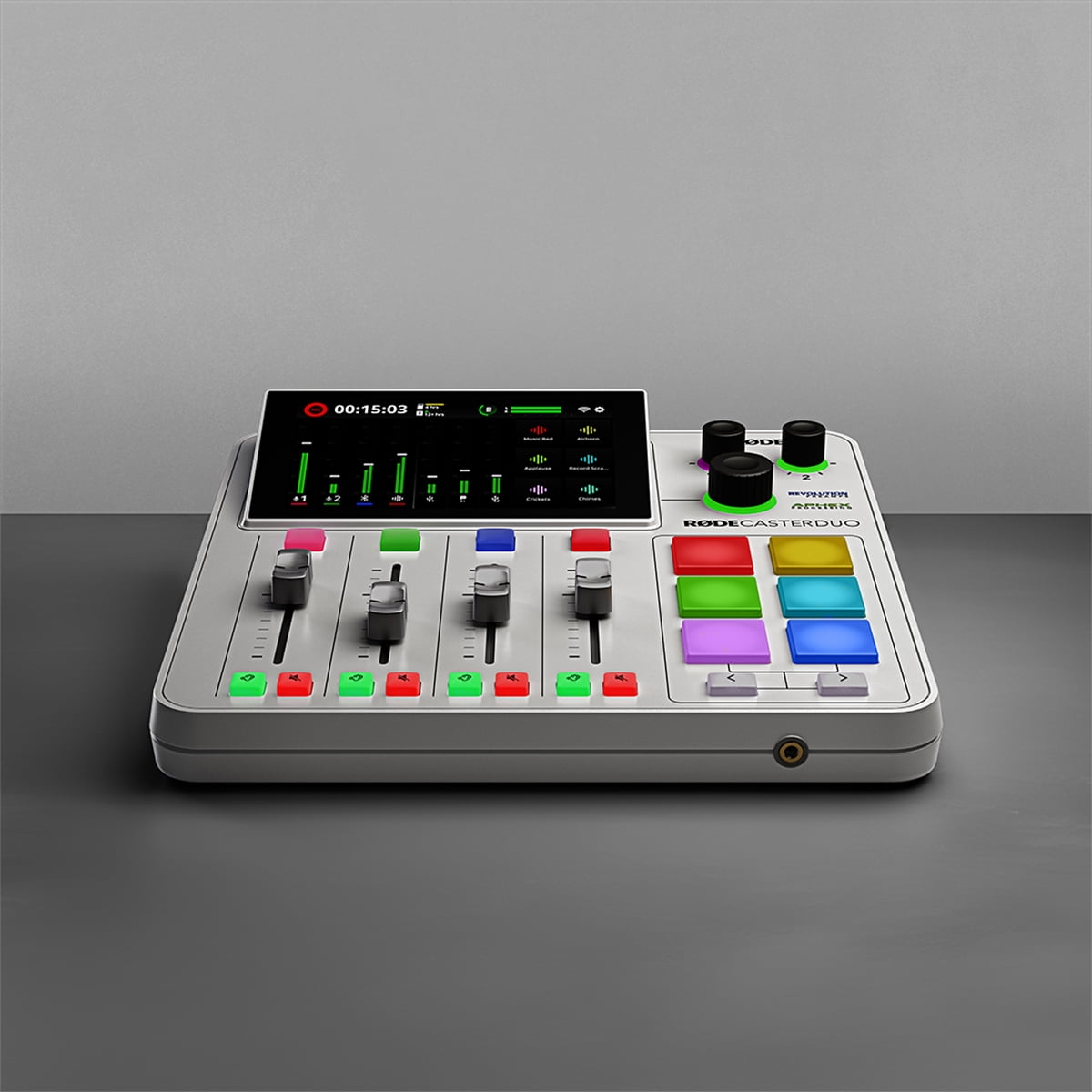 RODE RodeCaster Duo Streaming Mixer - White