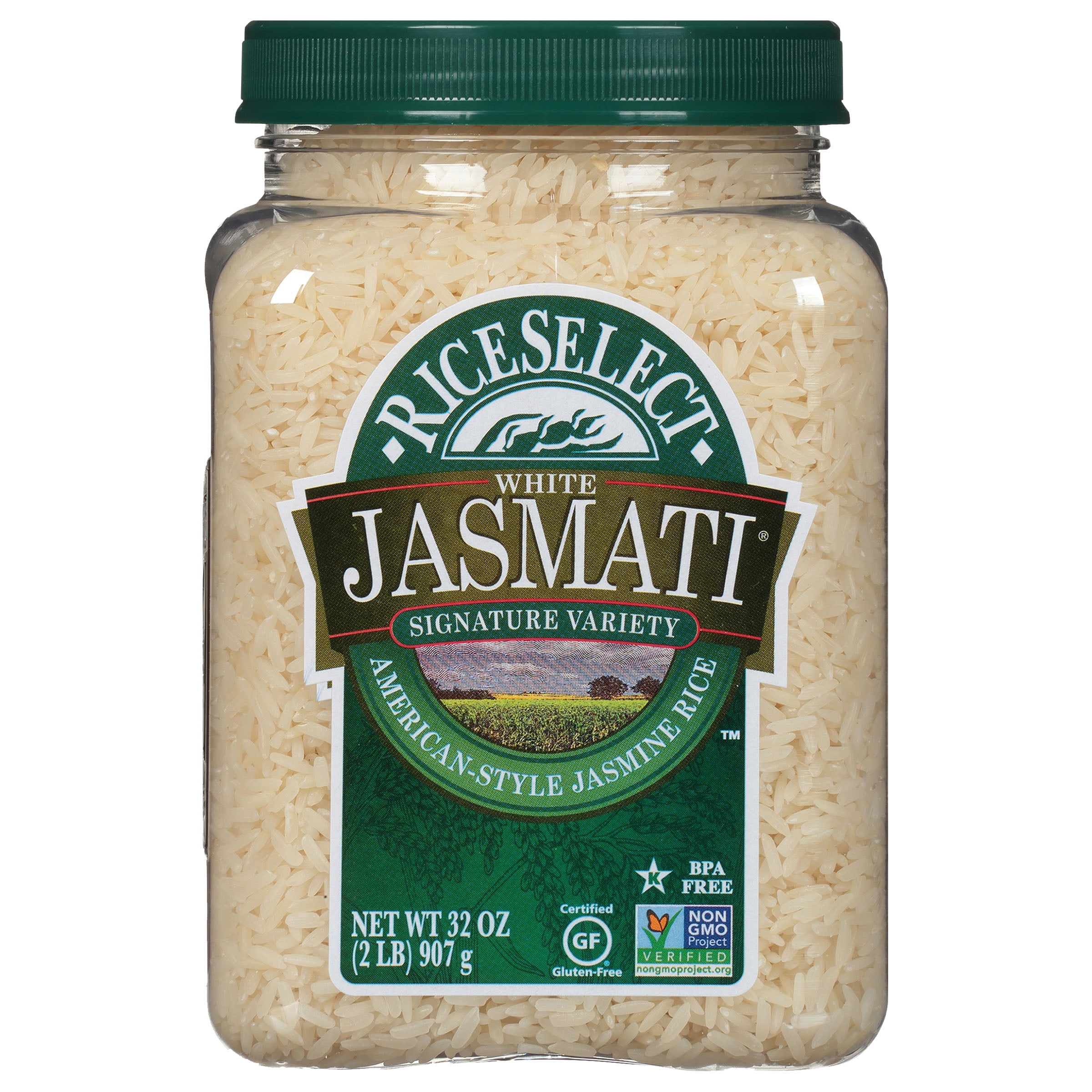 RiceSelect Jasmati White American-Style Jasmine Rice, 32 oz