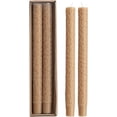thumbnail image 1 of Creative Co-Op 2-Piece 10" Unscented Animal Print Taper Candles in Box, Tan, 1 of 4