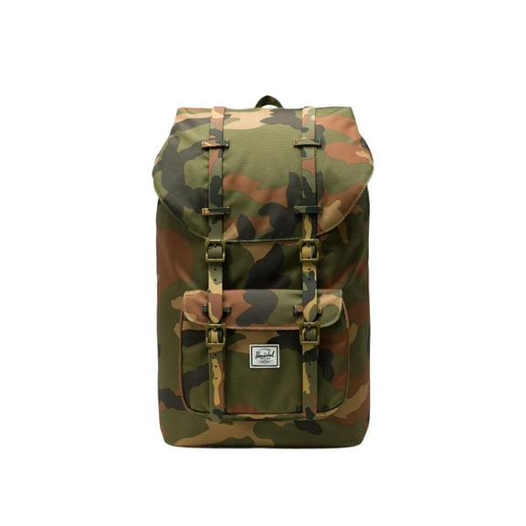 Herschel Little America Unisex Medium Woodland Camo Polyester Casual Daypack 10014-02232-OS