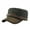 black, variant on High-end Korean Style Hat for Women, Autumn and Winter Oil Leather Flat Top Hat, Small Head Circumference, Warm Duckbill Hat for Men, Military Cap