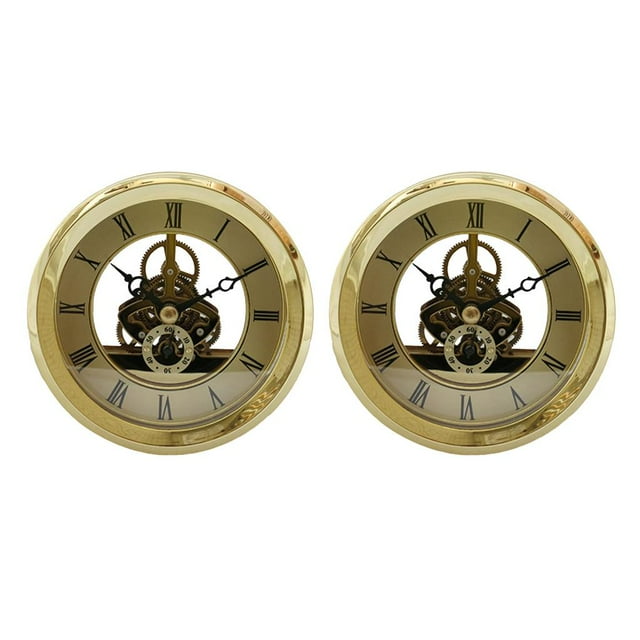 1 par de movimiento de reloj Fernando 103 mm Diámetro inserción dorado