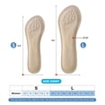 thumbnail image 2 of Insertos acolchados para tacón alto AUTPRO de piel de cerdo para mujer, 2 pares, 2 of 6
