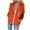 Orange, variant on Brilliant Womens Coats Outerwear Winter Winter Fashion Women Casual Hooded Slim Zipper Fleece Sweater Coat Clearance Clothes under $5.00