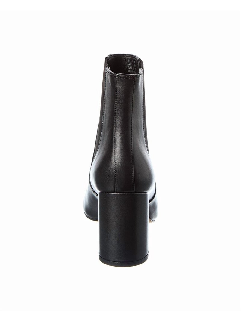 Stuart Weitzman Celina Leather Chelsea Boot, 7, Black  display picture 1