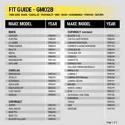 Scosche GM02B Wiring Harness Compatible with Select Non-Amplified 1986-2005 General Motors Vehicles