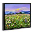 thumbnail image 2 of Stupell Industries Rustic Lodge Candy Colored Blooms Black Floating Frame Canvas Art, 31 x 25, by Lee Ann Zirbes, 2 of 8