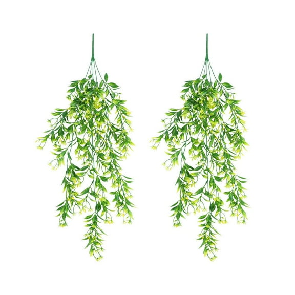 Hanging Fake Plant Flowers Indoor Outdoor Wall House Decoration Flowers Nice ε` G9A4