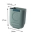 thumbnail image 2 of Papelera de pared plegable para coche, dormitorio, armario o cocina. Verde 13l, 2 of 7