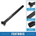 thumbnail image 3 of Unique Bargains Bicycle Seatpost Adjustable 30.9x400mm Seat Post for Mountain MTB Road Bike BMX Aluminum Alloy Black, 3 of 6