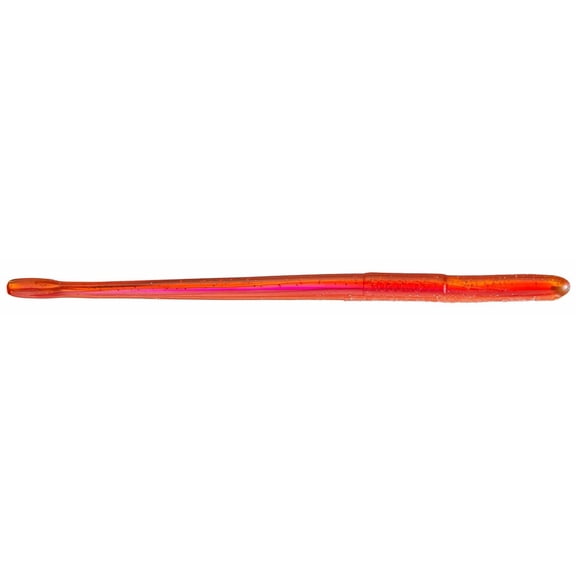 ROBOWORM 7" STRAIGHT TAIL WORM / 8 PACK / FUEGO