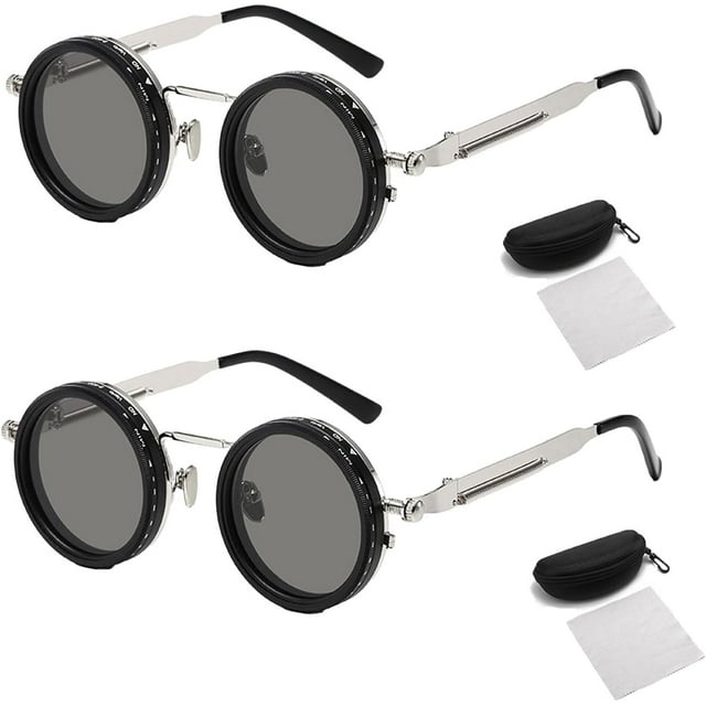 Flexitint Retro 400vlens-Flexitint Retro 400v Lens Sunglasses, Adjustable Personalization Lens Colors, for Various Lighting