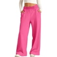 thumbnail image 6 of GJSYRH Girls Tapered Workout Sweatpants Warm Soft Athletic Joggers Pants with Pockets, 6 of 6