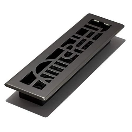 

Decor Grates ADH212-GM Floor Register 2x12 Gun Metal