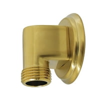 Kingston Brass K173T7 Trimscape Wall Mount Supply Elbow, Brushed Brass