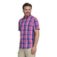 thumbnail image 3 of Chaps Men's & Big Men's Easy Care Woven Button Down Shirt with Short Sleeves, Sizes S-2XL, 3 of 6