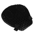 thumbnail image 4 of Cojín de gel para asiento de motocicleta, 3D, absorción de impactos, alivio de presión, transpirable., 4 of 14