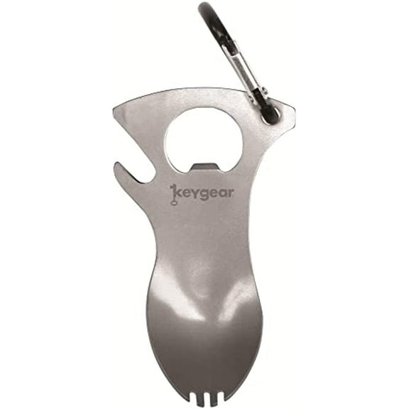 ust Venture Tool Spork, Pocket-Sized Stainless Steel Multi-Tool