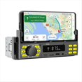 thumbnail image 2 of Soporte para Teléfono MP3 de 1 DIN para Coche, Posicionamiento, Protección de Línea, Llamadas Bluetooth Inteligentes, Luz de Color, Control de Voz, Radio FM., 2 of 5