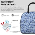 thumbnail image 3 of Insulated Lunch Bag for Women, Floral Print Oxford Fabric Lunch Box, Leakproof Thermal Cooler Tote for Work, School & Picnic, Camo, Camouflage Print, 3 of 5