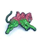 Han Cholo Cat Soft Enamel Pin, Perfect Unisex Fashion Accessory for Clothes, Hats, Bags, Jeans, Zinc Alloy Glowing Enamel Pin, Greyscale