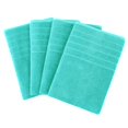 thumbnail image 5 of Casa Platino Bath Sheet 4 Pack - Soft & Absorbent Bath Sheet Towels, Quick Dry Large Bath Towels, Ideal for Freshening Up After Workouts - Aqua Sky, 5 of 7