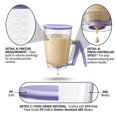 thumbnail image 3 of Pancake Batter Dispenser Bottle, 32 Oz Batter Dispenser with Squeeze Handle for Cupcakes,Controlled Pour Design,Measured Bottle for Pancakes, Waffles & Cupcakes, Easy-Rinse Kitchen Tool for Breakfast, 3 of 7