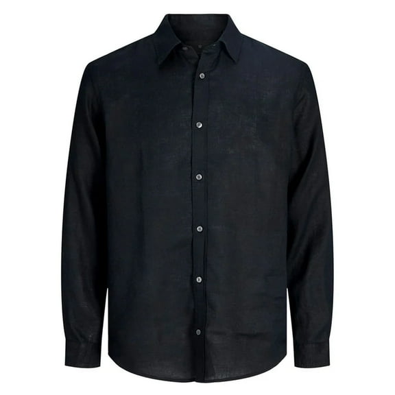 Jack And Jones Mens Linen Shirt