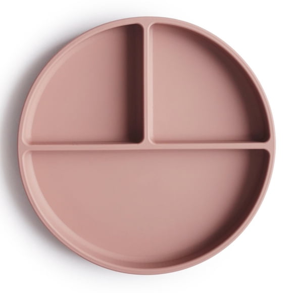 Mushie Assiette à Succion en Silicone - Blush