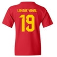 Spain Soccer Cup Fan - Lamine Yamal 19 Jersey Style Youth Unisex T