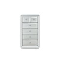 thumbnail image 5 of ACME Ornat Cabinet, Faux Square Diamonds, 5 of 6