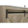 thumbnail image 6 of Elegant Kitchen and Bath Austin 54 Inch Double Bathroom Vanity In Natural Oak, 6 of 15