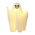 thumbnail image 3 of Kdkad Halloween Light Up Ghost Decor, 33 In Spooky Cute Standing Ghost, Halloween Decorations for Front Door Porch Yard Tree, Indoor Party Room Decor, 3 of 8
