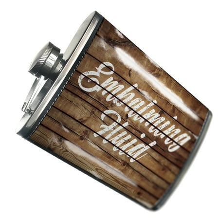 NEONBLOND Flask Painted Wood Embalming Fluid