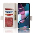 thumbnail image 5 of Motorola Edge 30 Pro Case , PU Leather Flip Cover Card Slots Magnetic Closure Wallet Case for Motorola Edge 30 Pro, 5 of 5