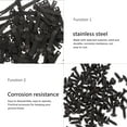 thumbnail image 2 of HINTRMENT 100Pcs Metal Hook for Photo Hanging Serrated Hook for Homeowners, 2 of 5
