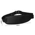thumbnail image 6 of GROFRY Wheelchair Seat Belt Adjustable Quick Release Widened Waist Design Tear-Resistant Breathable Protective Nylon Medical Waist Restraint Wheelchair Seat-belt for Elderly,Black, 6 of 8