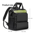 thumbnail image 5 of CEORPER High Durability Oxford Cloth Reflective Safety Tool Backpack with Ergonomic Design for Electricians and DIY Enthusiasts, 5 of 8