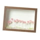 thumbnail image 3 of Marcos de madera fáciles de instalar, marco de fotos DIY con tulipanes, flores rosas y marrones. Rosa Flor Marrón, 3 of 9