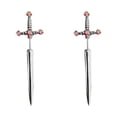 thumbnail image 1 of Show Temperament Delicate Zircon Earrings Gothic Earrings Crystal Diamond Earring Restoring Ancient Ways, 1 of 8
