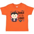 thumbnail image 3 of Inktastic Sucker for the Ladies Cute Vampire Boys or Girls Toddler T-Shirt, 3 of 5